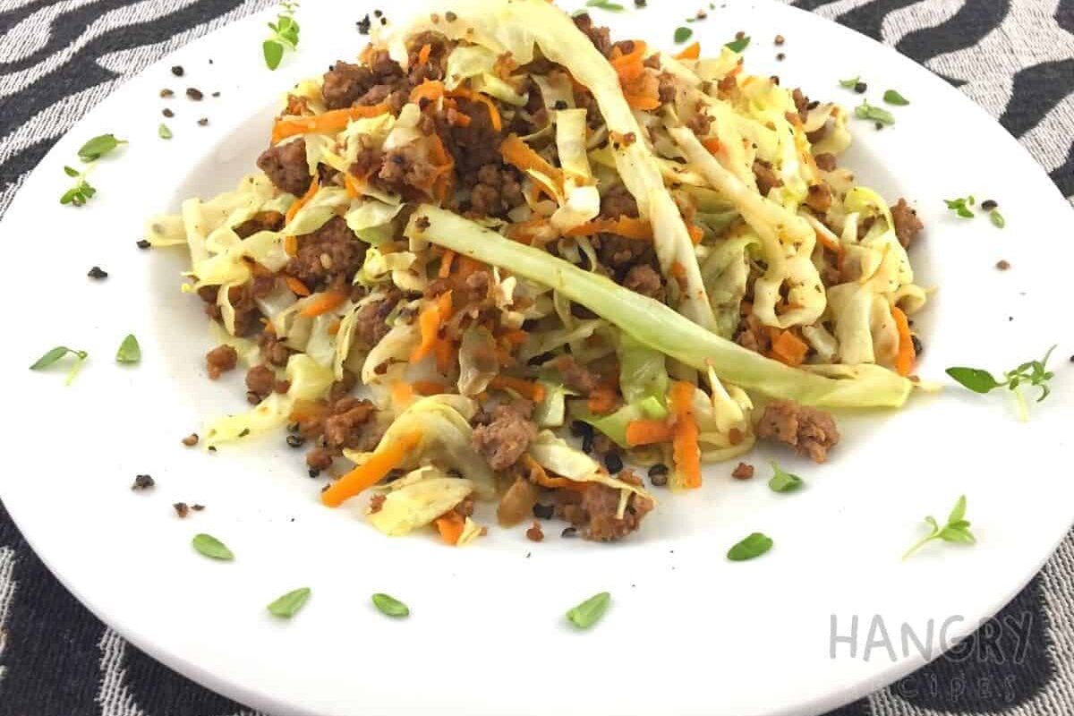 Beef and Cabbage Stir-fry