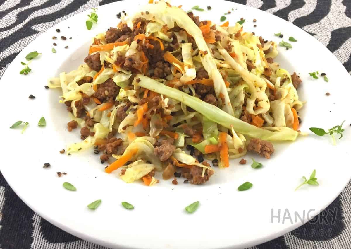 Beef and Cabbage Stir-fry