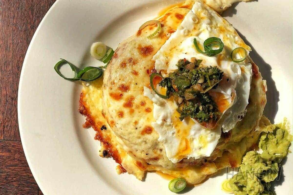 Croque Madame Sandwich.