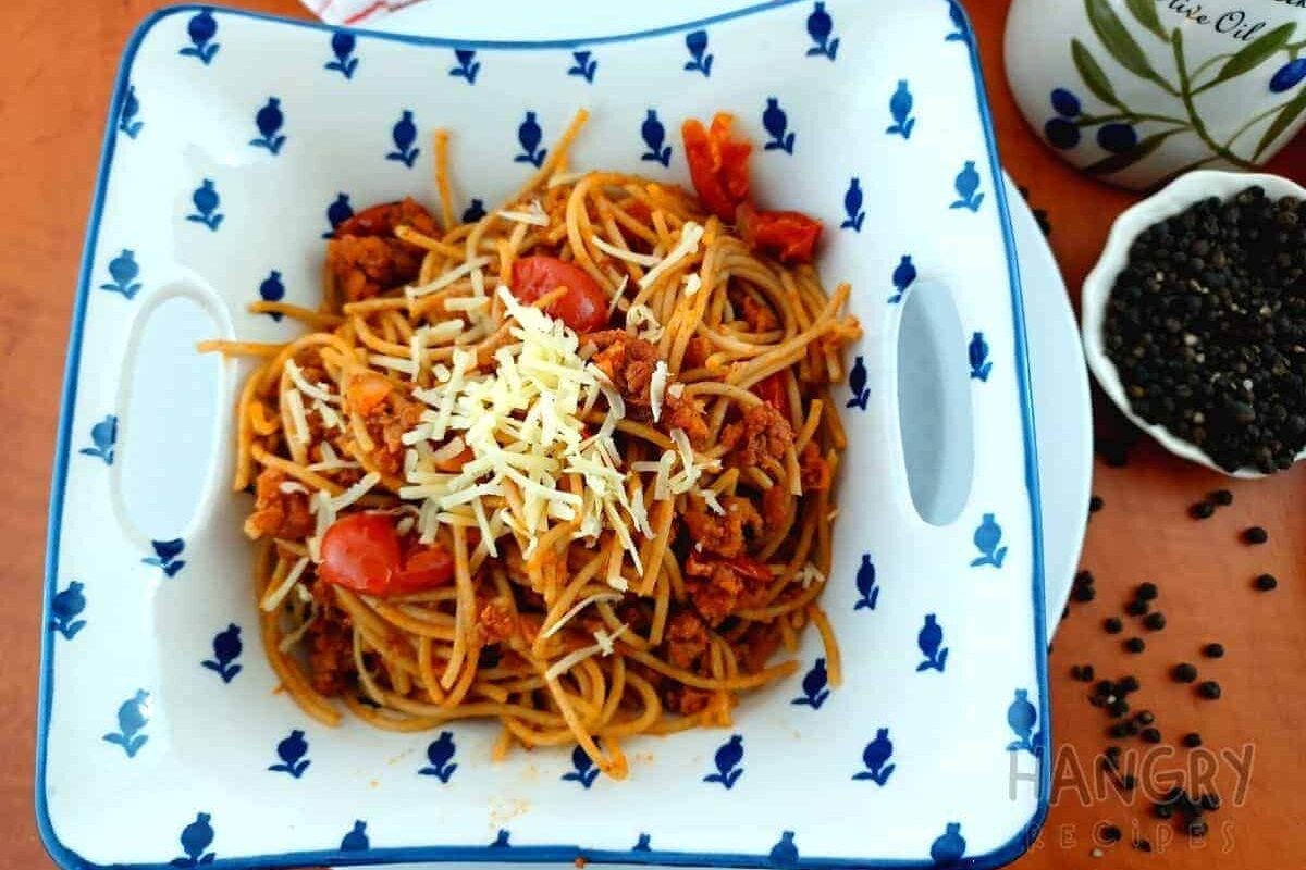 Delicious Spaghettis Bolognese