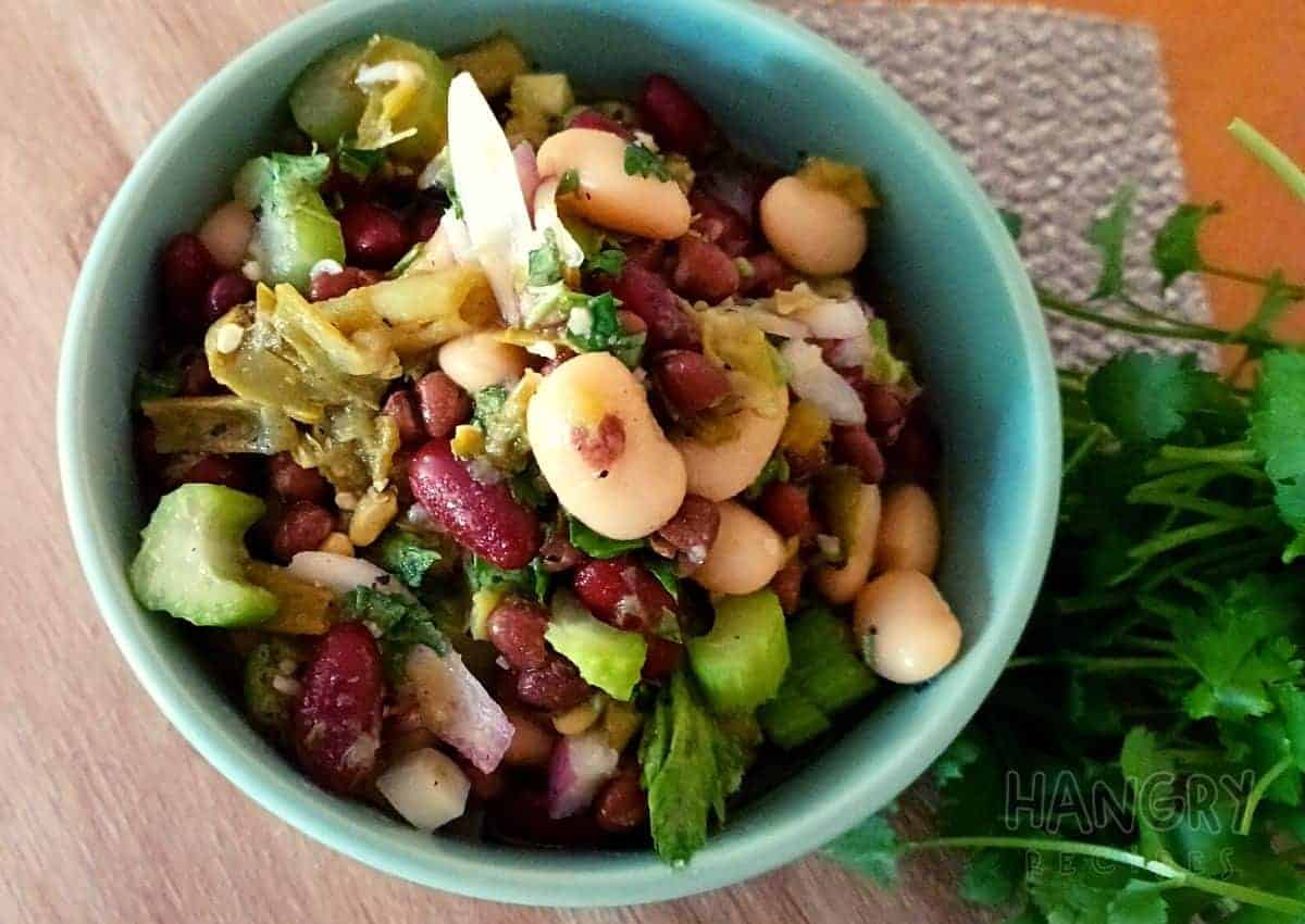 Four Bean Marinated Salad