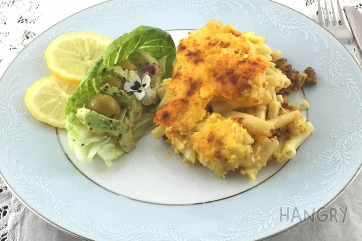 Cheesy Beef and Macaroni Casserole
